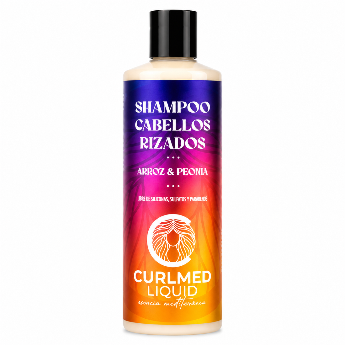 CurlMed Flüssigshampoo Lockiges Haar 400ml