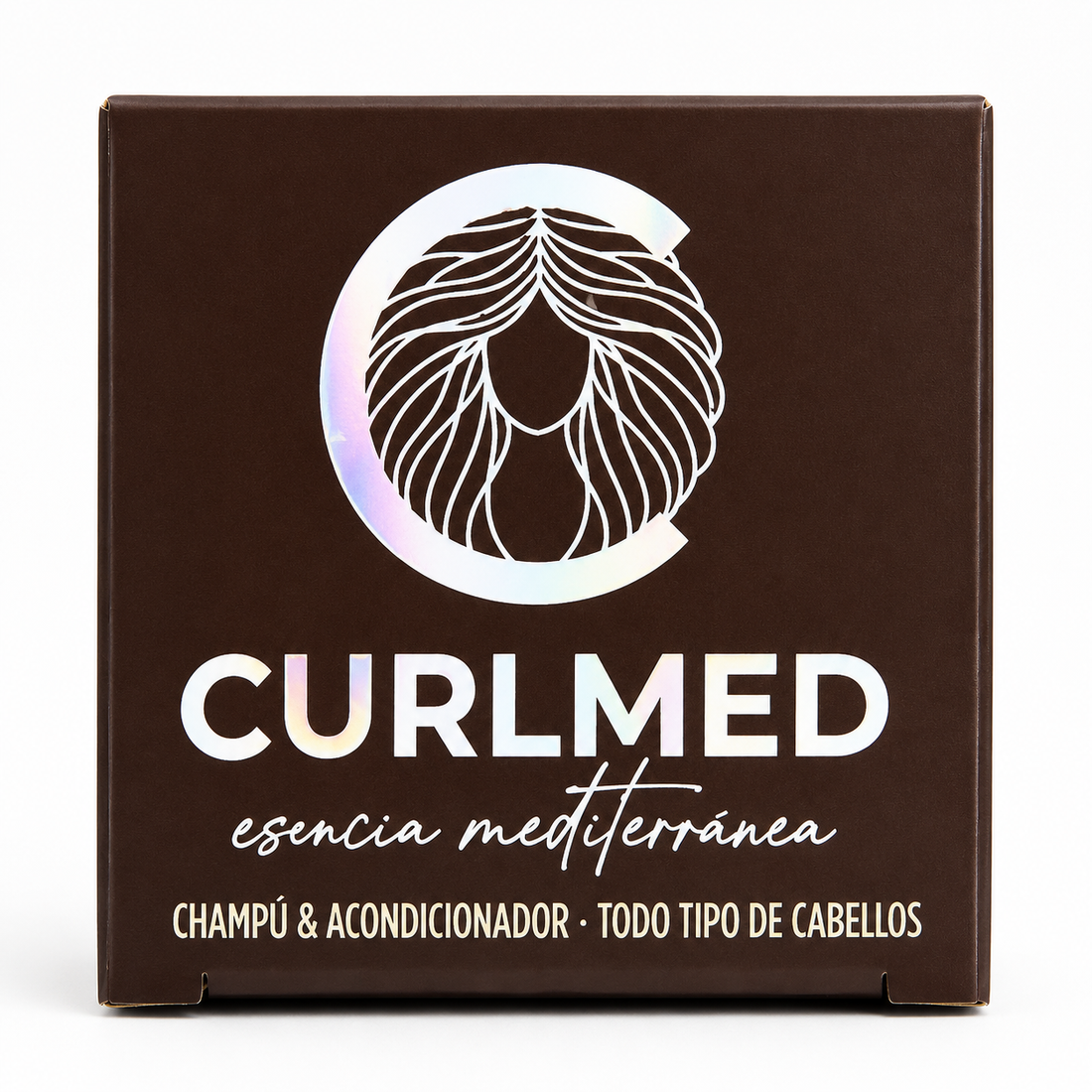 CurlMed Festes Shampoo + Spülung für alle Haartypen 70g