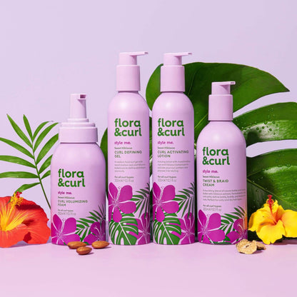 Flora &amp; Curl Style Me Sweet Hibiscus Twist &amp; Braid Creme 300ml
