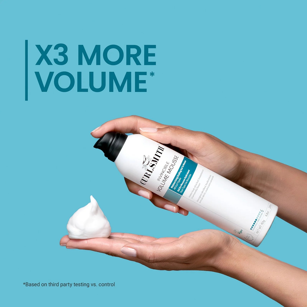 Curlsmith Invincible Volume Mousse 200ml