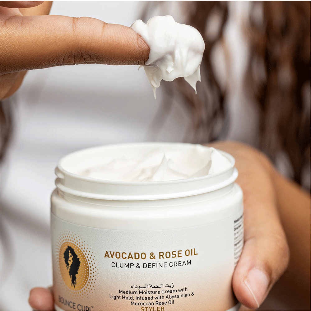 Bounce Curl Avocado &amp; Rose Oil Clump and Define Cream