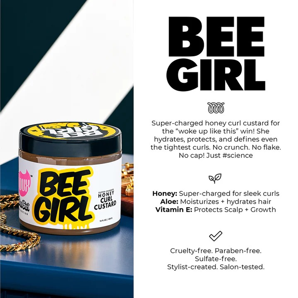 The Doux Bee Girl Honey Curl Custard 454g