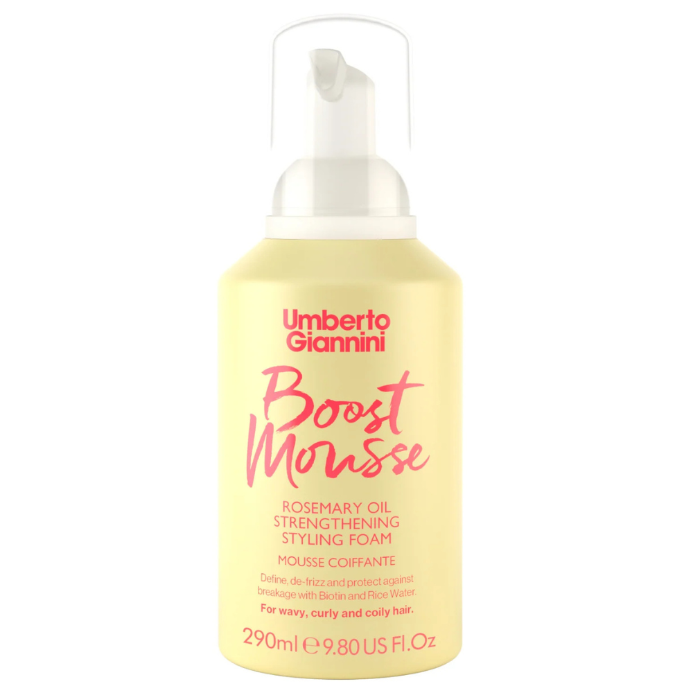 Umberto Giannini Strong Curls Rosmarinöl Kräftigender Styling-Schaum 290ml