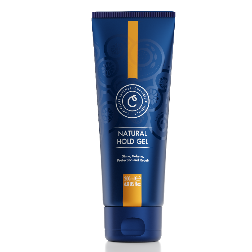 CurlyEllie Intense Natural Hold Hair Gel 200ml