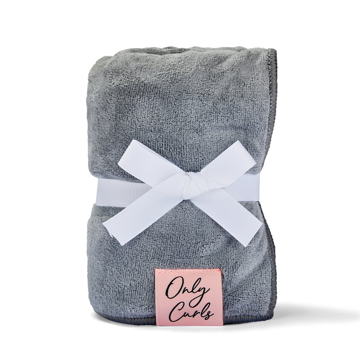 Only Curls Mikrofaser-Lockenhandtuch Grau