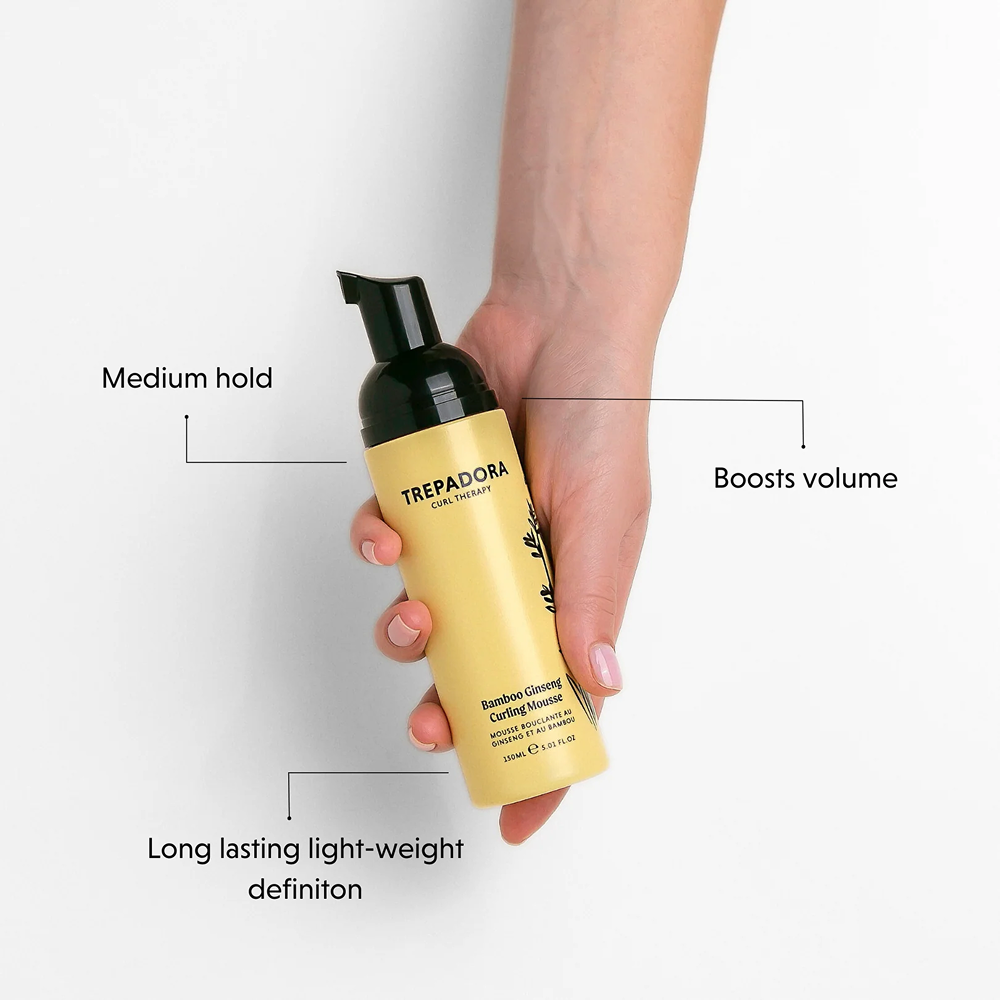 Trepadora Bamboo Ginseng Locken Mousse 150ml