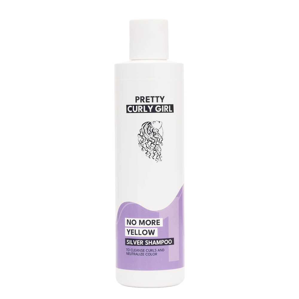 Pretty Curly Girl No More Yellow Silver Shampoo