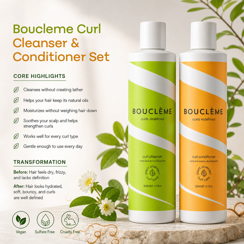 Bouclème Lockenreiniger &amp; Spülung Set