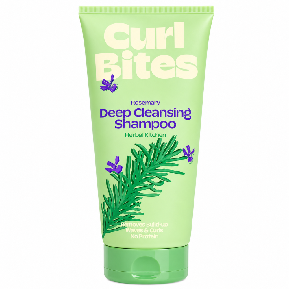 Curl Bites Rosemary Deep Cleansing Shampoo 200ml