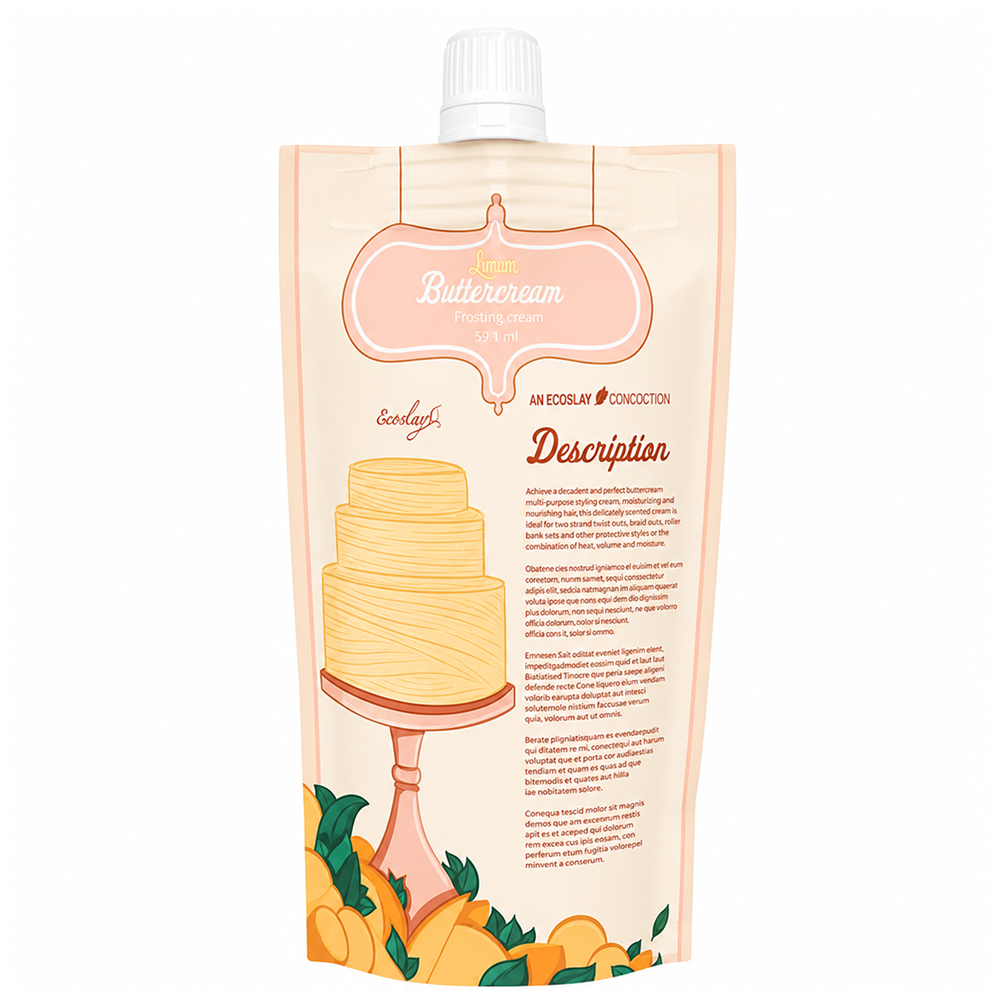 Ecoslay Lemon Buttercream Styling Cream