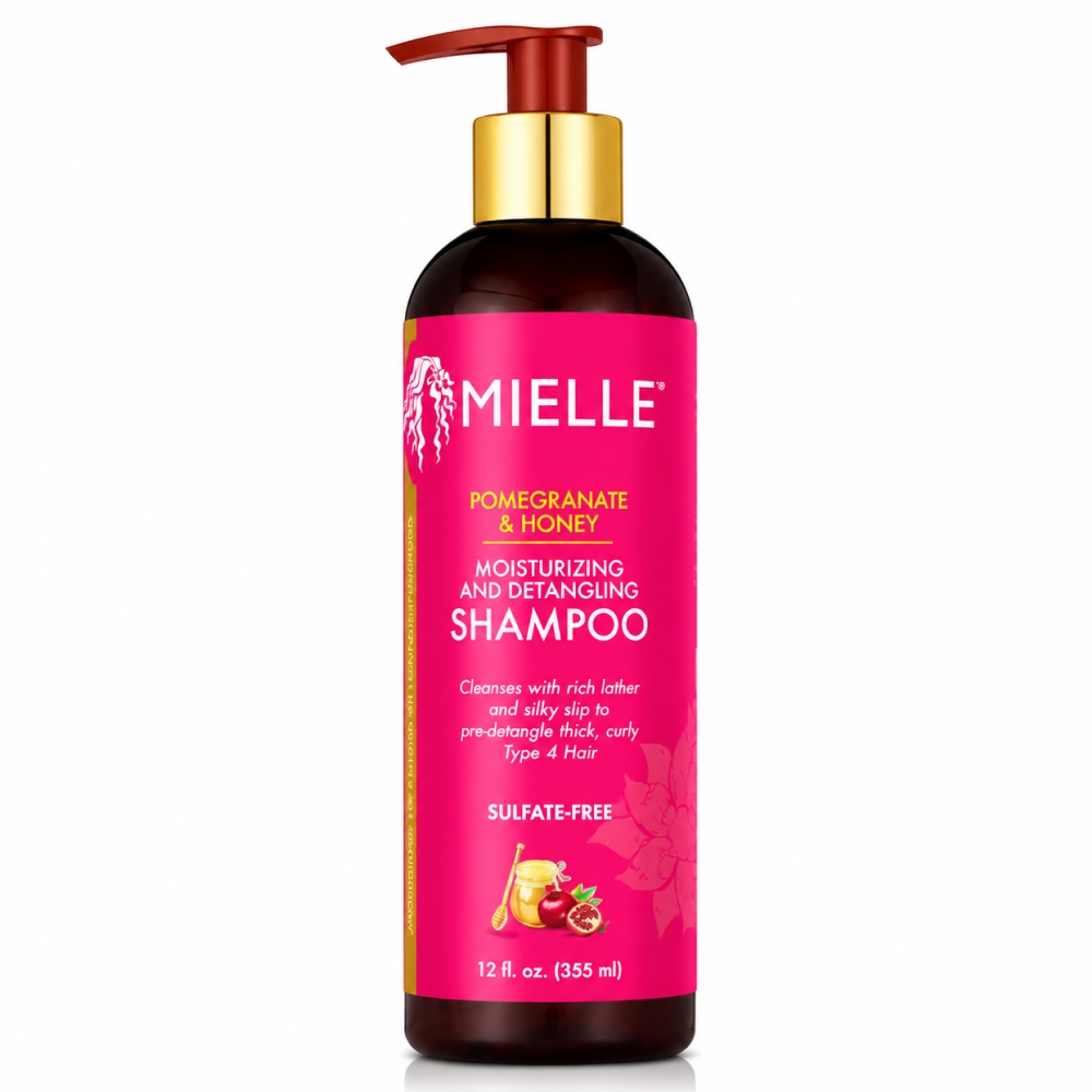 Mielle Granatapfel &amp; Honig Feuchtigkeitsspendendes und entwirrendes Shampoo 355ml