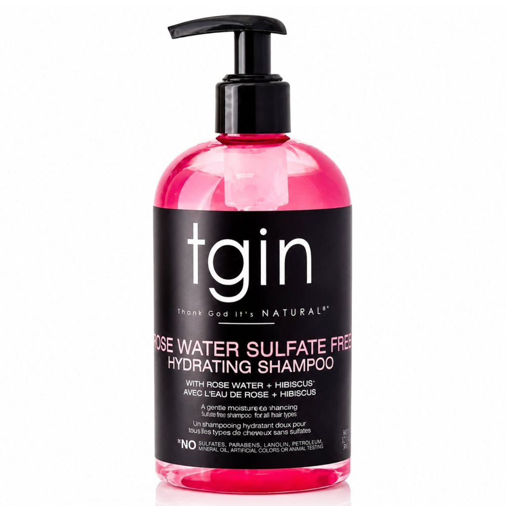 Tgin Rosewater feuchtigkeitsspendendes Shampoo 384ml