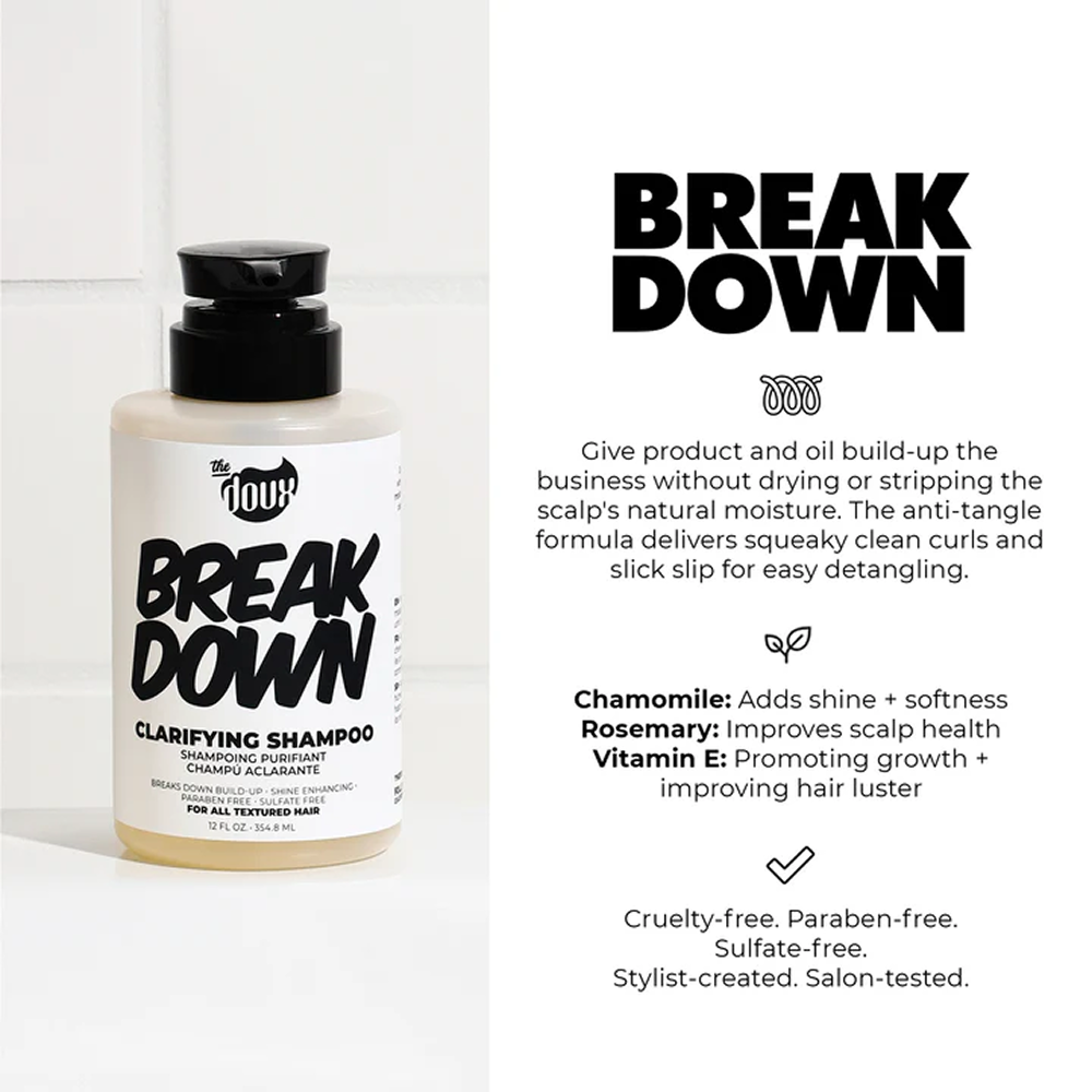 The Doux Breakdown Clarifying Shampoo 12oz