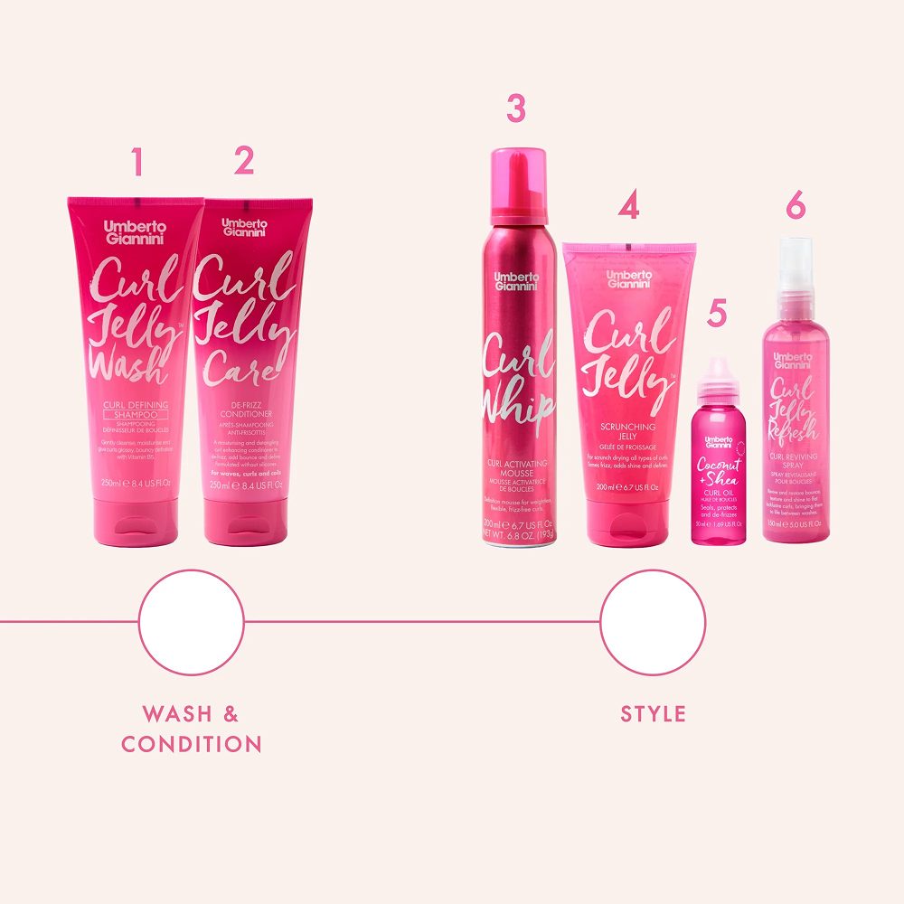 Umberto Giannini Curl Jelly Refresh Locken-Belebungs-Spray 150ml