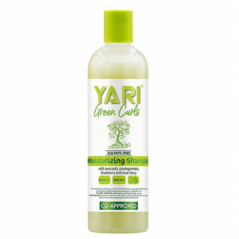 Yari Green Curls Sulfatfreies Feuchtigkeitsspendendes Shampoo 355ml