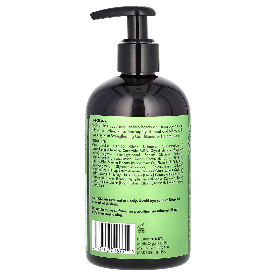 Mielle Rosmarin-Minze Kräftigendes Shampoo 355ml