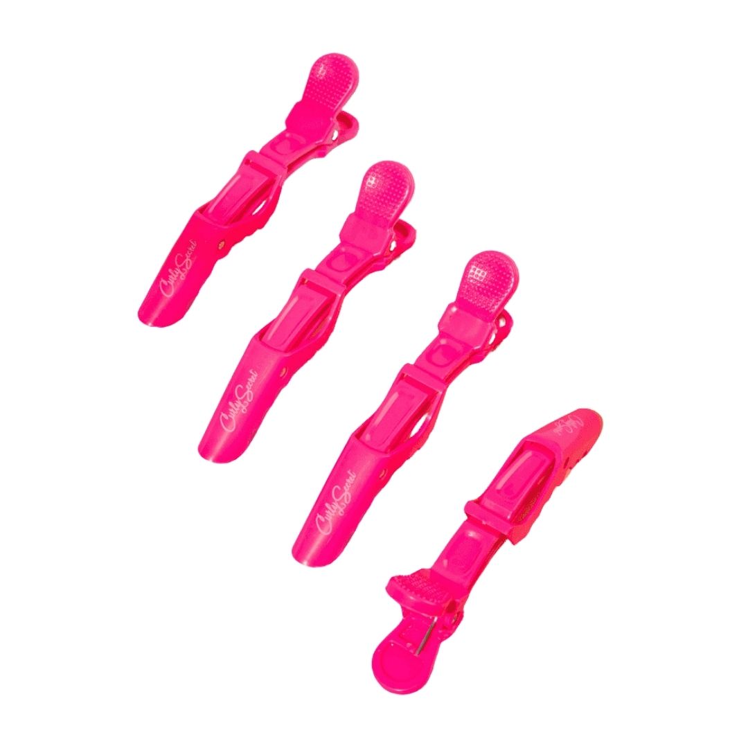 Curly Secret Alligator-Haarspangen
