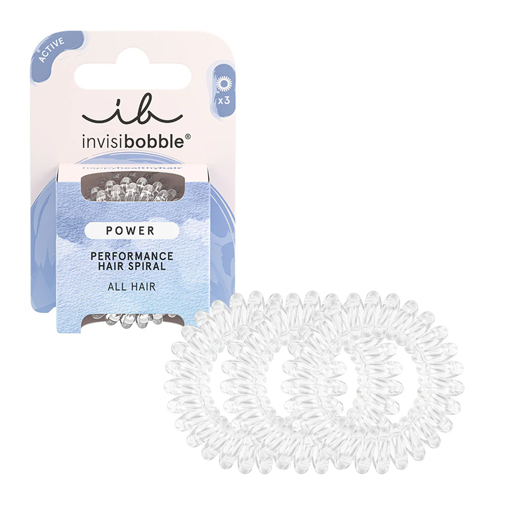 Invisibobble Power Crystal Clear (3pc)