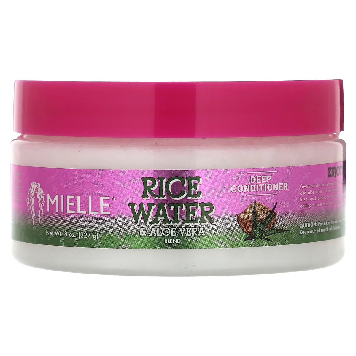 Mielle Rice Water &amp; Aloe Deep Conditioner 227 g