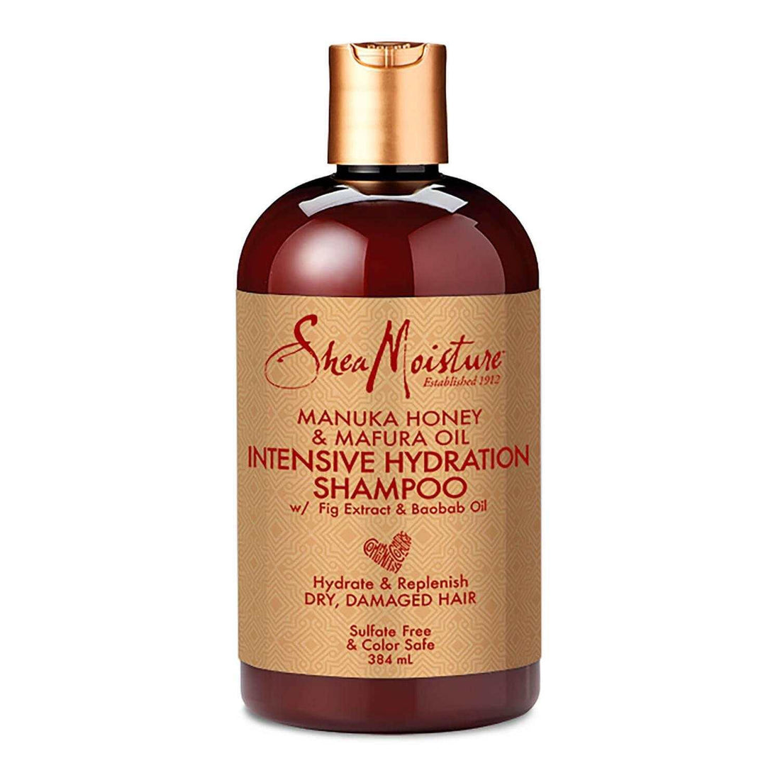 Shea Moisture Manuka Honig &amp; Mafura Öl Intensiv feuchtigkeitsspendendes Shampoo 384ml