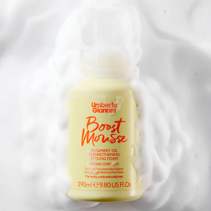 Umberto Giannini Strong Curls Rosmarinöl Kräftigender Styling-Schaum 290ml