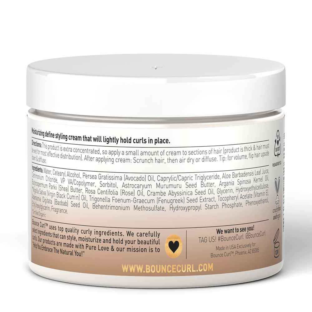 Bounce Curl Avocado &amp; Rose Oil Clump and Define Creme