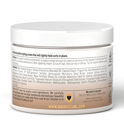 Bounce Curl Avocado &amp; Rose Oil Clump and Define Cream