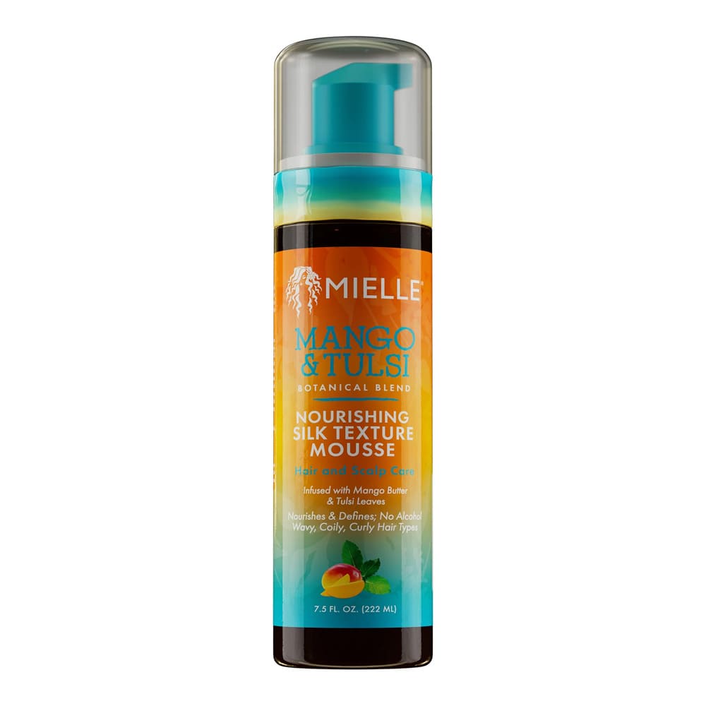 Mielle Mango &amp; Tulsi Pflegende Seiden Textur Mousse 222ml