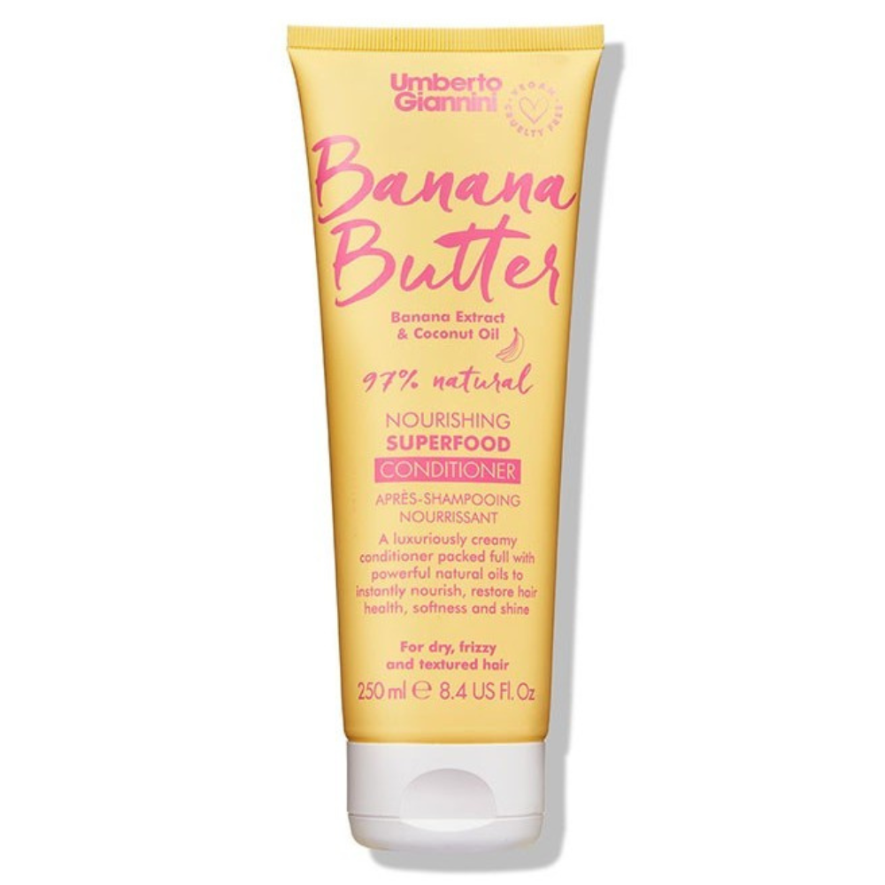 Umberto Giannini Banana Butter Nährende Superfood Spülung 250ml
