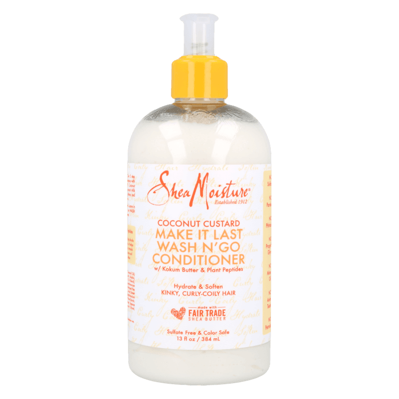 Shea Moisture Coconut Custard Wash &amp; Go Spülung 384ml