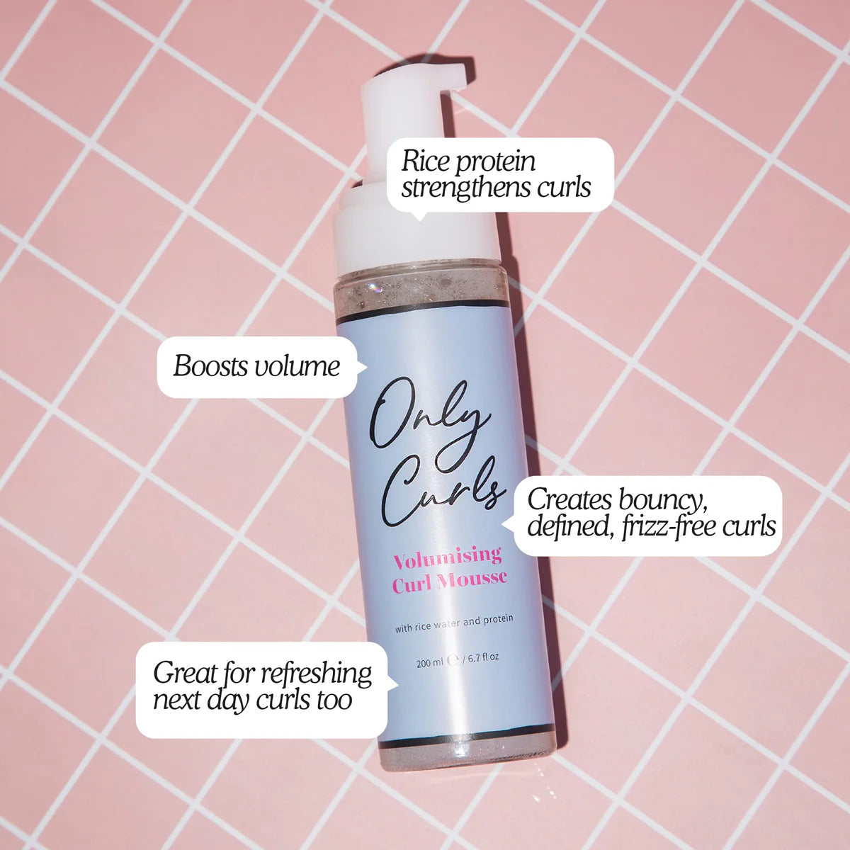 Only Curls Volumizing Curl Mousse 200ml