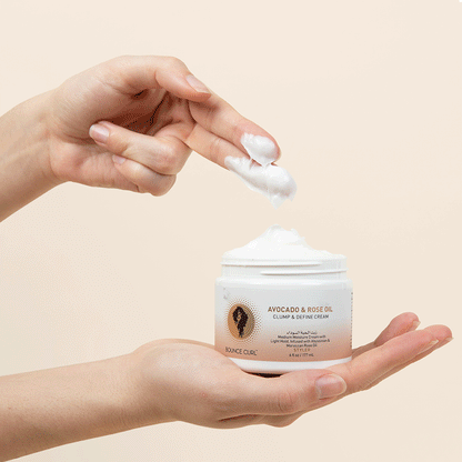 Bounce Curl Avocado &amp; Rose Oil Clump and Define Cream
