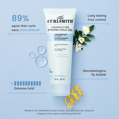 Curlsmith Fragrance-Free Strong Hold Gel 237ml