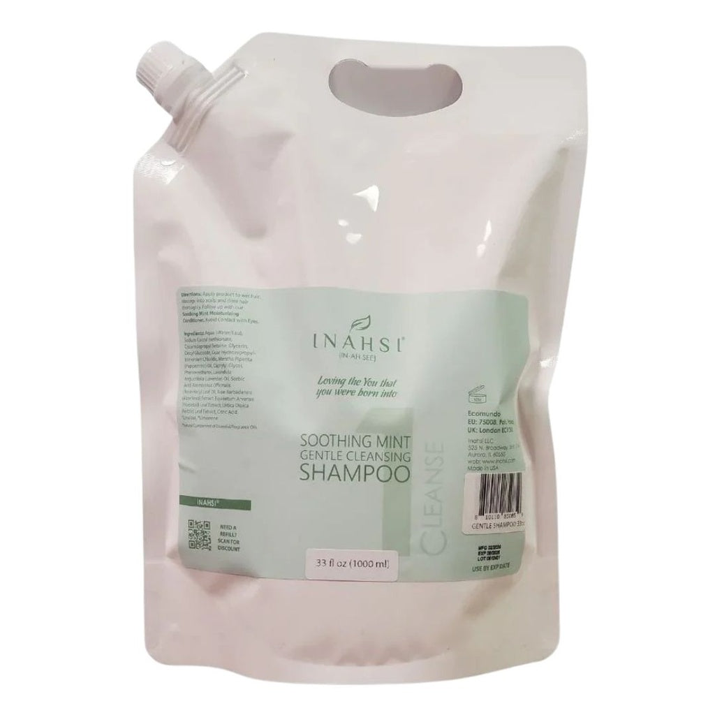 Inahsi Naturals Soothing Mint Sanftes Reinigungsshampoo